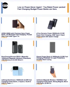 Top Deals Power Banks